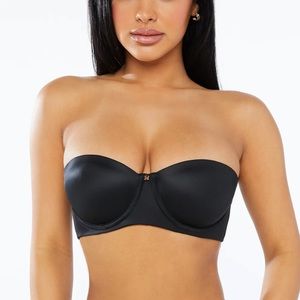 Savage X Fenty by Rihanna Black Strapless Bra Size 34B